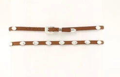 Brown Belted Hatband