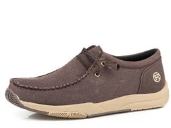 Roper Brown Lace Up Men's Casual Shoe