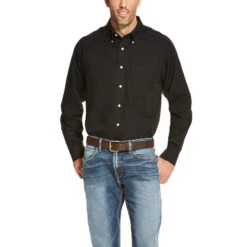 Ariat Black Classic Fit Men's Shirt