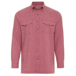 GameGuard Men's Long Sleeve Pearl Snap Shirt