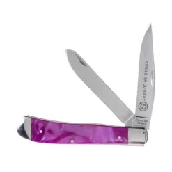 Acrylic Purple Pearlized Knife