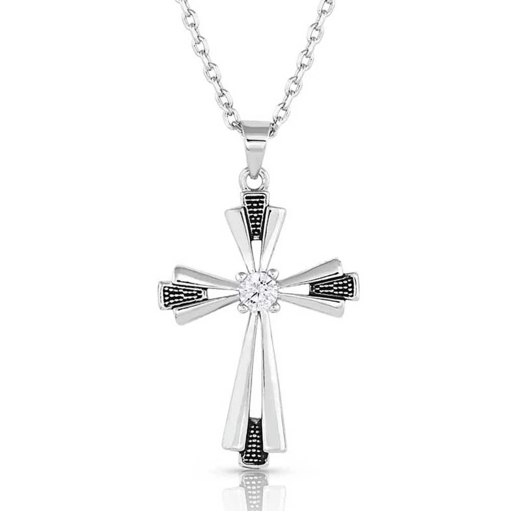Montana Silversmiths Extended Faith Cross Necklace 1 Montana Silversmiths Extended Faith Cross Necklace