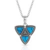 Montana Silversmiths Trilogy Trillion Necklace