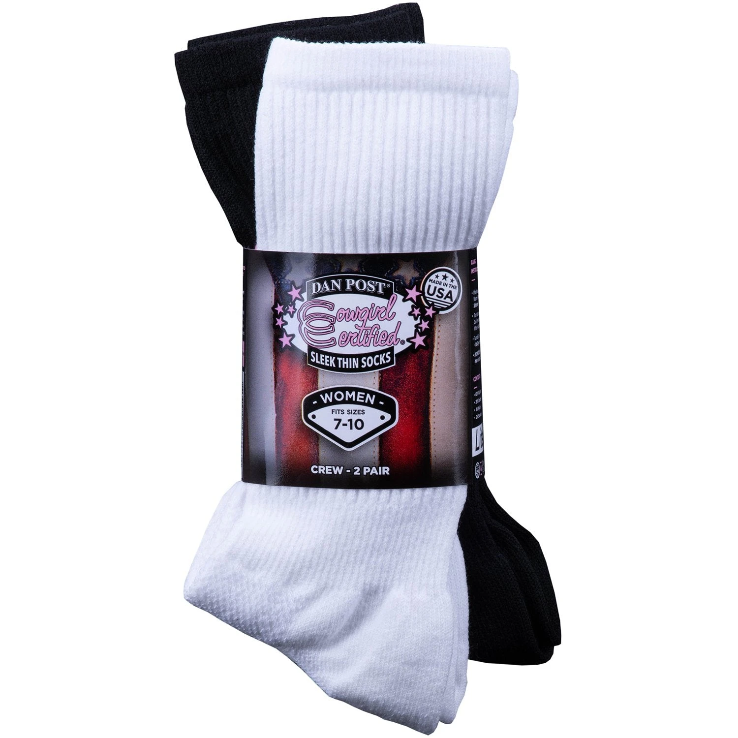 Dan Post Crew Lite 7-10 Ladies' Boot Socks 1 Dan Post Crew Lite 7-10 Ladies' Boot Socks