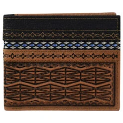 Tooled Bi-Fold Wallet