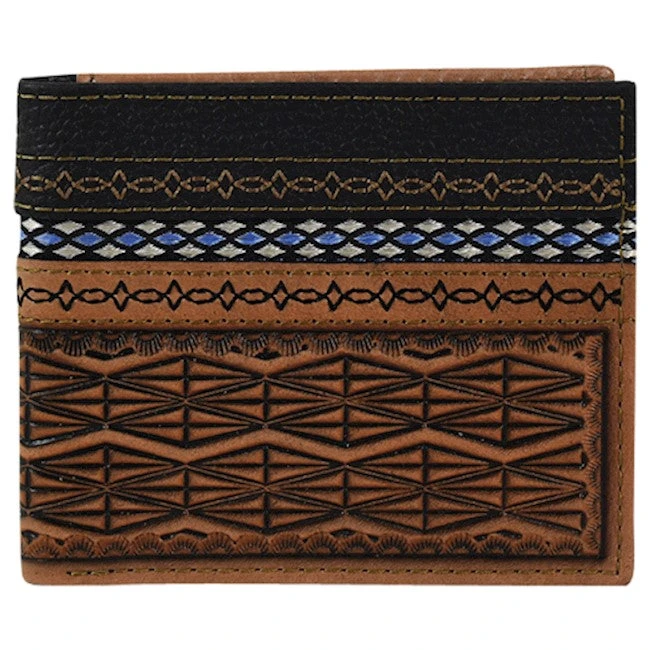 Tooled Bi-Fold Wallet 1 Tooled Bi-Fold Wallet