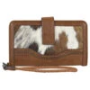 Cowhide Wristlet