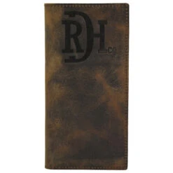 Red Dirt Hat Co Men's Distressed Leather Rodeo Wallet