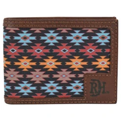 Red Dirt Hat Co Men's Southwest Canvas Inlay Bifold Wallet