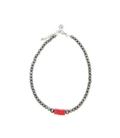 West & Co. Faux Navajo Pearl Choker Necklace