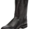 Justin Black Classic Roper Men's Boot
