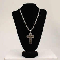 Cross Twister Necklace