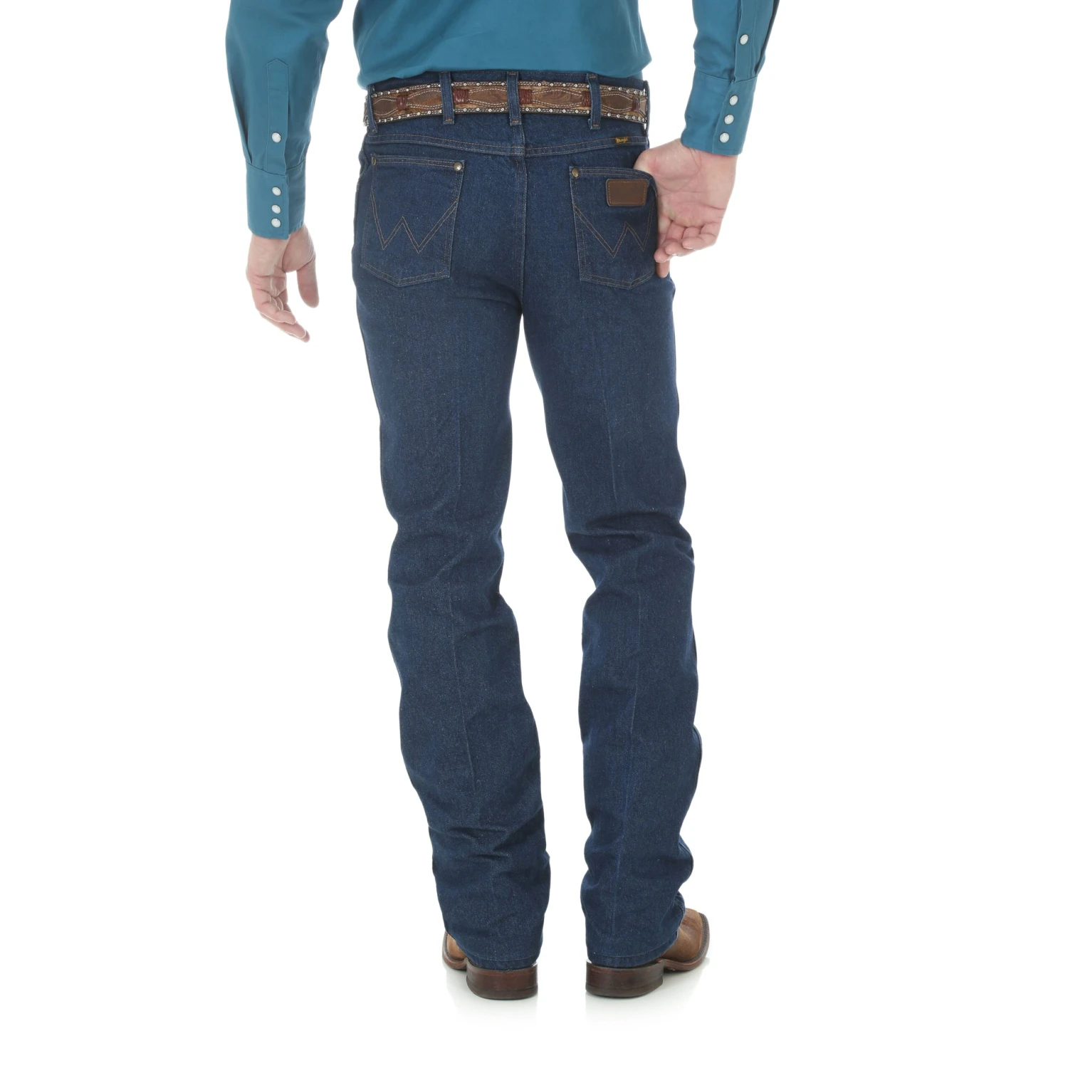 Wrangler Premium Performance Slim Fit Cowboy Cut Men's Jean 2 Wrangler Premium Performance Slim Fit Cowboy Cut Men's Jean - Image 2