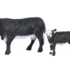 Big Country Toys Black Baldy Cow & Calf