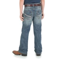 Wrangler 20X Relaxed Fit Boy's Jean -Denim Clothing Store 42JWXBB BB01 SWBB PRD