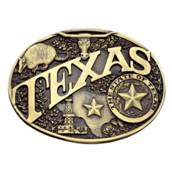 Montana Silversmith Texas State Heritage Attitude Buckle