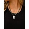 West & Co. Faux Navajo Pearl Necklace