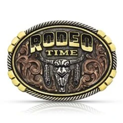 Montana Silversmiths Dale Brisby Rodeo Time Attitude Buckle