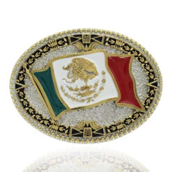 Montana Silversmith Grand Mexican Flag Buckle