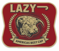 Lazy J Americas Best Sticker