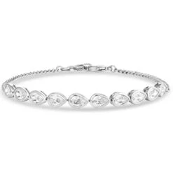 Montana Silversmith First Light Crystal Teardrop Bracelet