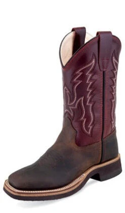 Old West Brown Children's Boot
