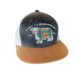 Lazy J Apache Hereford Cap