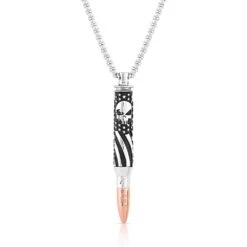 Montana Silversmith I'll Cover You Sniper Bullet Necklace