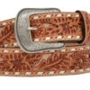 Floral Natural Men's Belt
