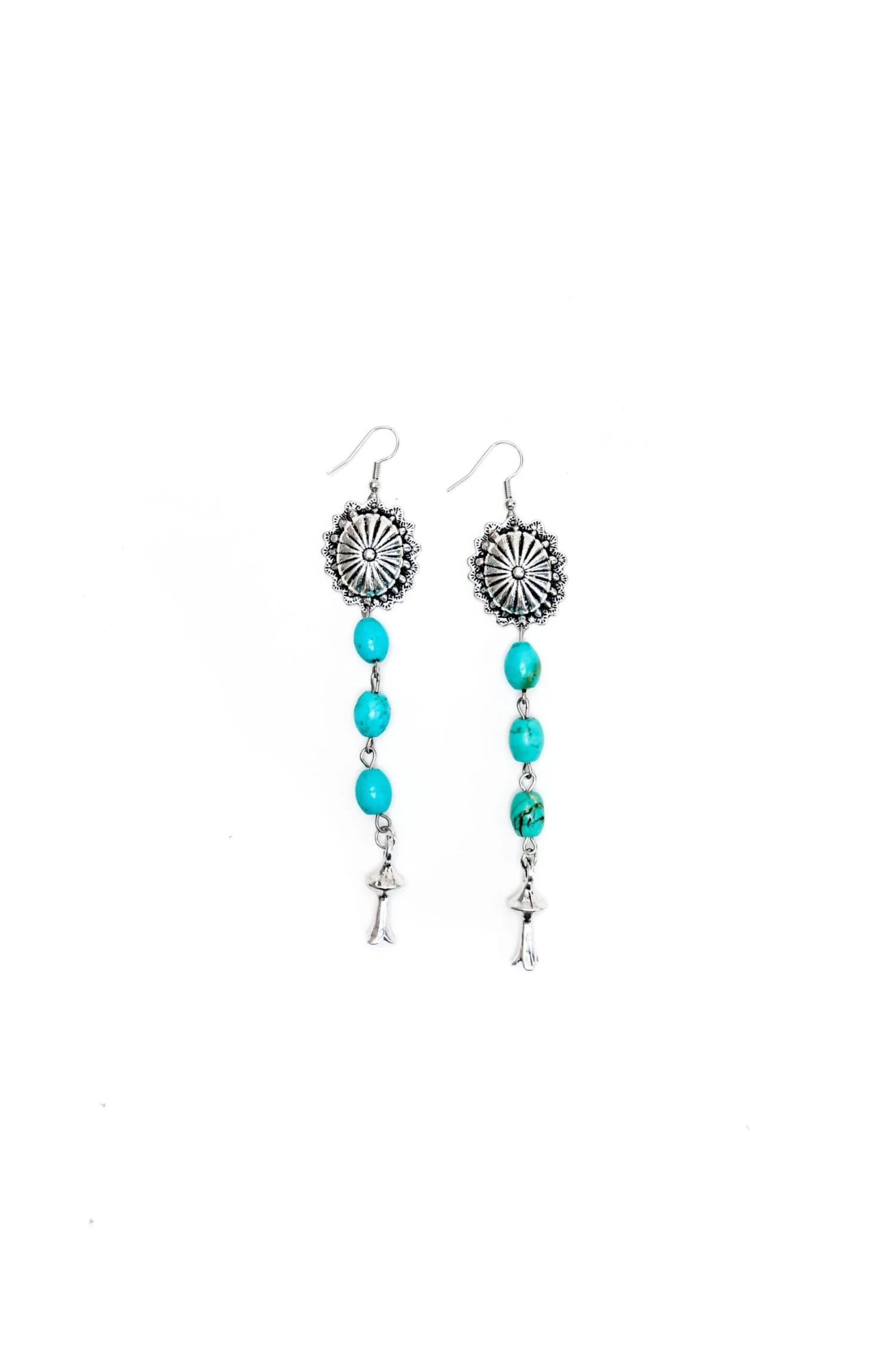 West & Company Turquoise Drop Earring 1 West & Company Turquoise Drop Earring