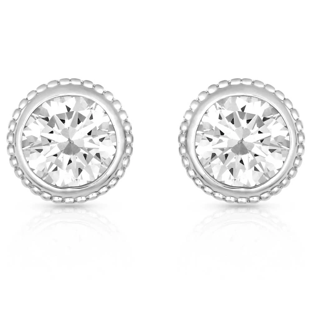 Montana Silversmiths Forever Clear Earrings 1 Montana Silversmiths Forever Clear Earrings