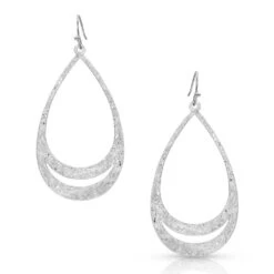 Montana Silversmith Think Twice Teardrop Earrings