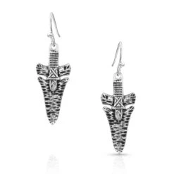 Montana Silversmith Timber Ridge Arrowhead Earrings