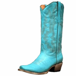 Tanner Mark Ladies' Turquoise Addy Boot