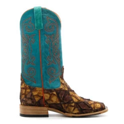 Horsepower Top Hand Bass Patchwork Men's Boot -Denim Clothing Store HP8052 2