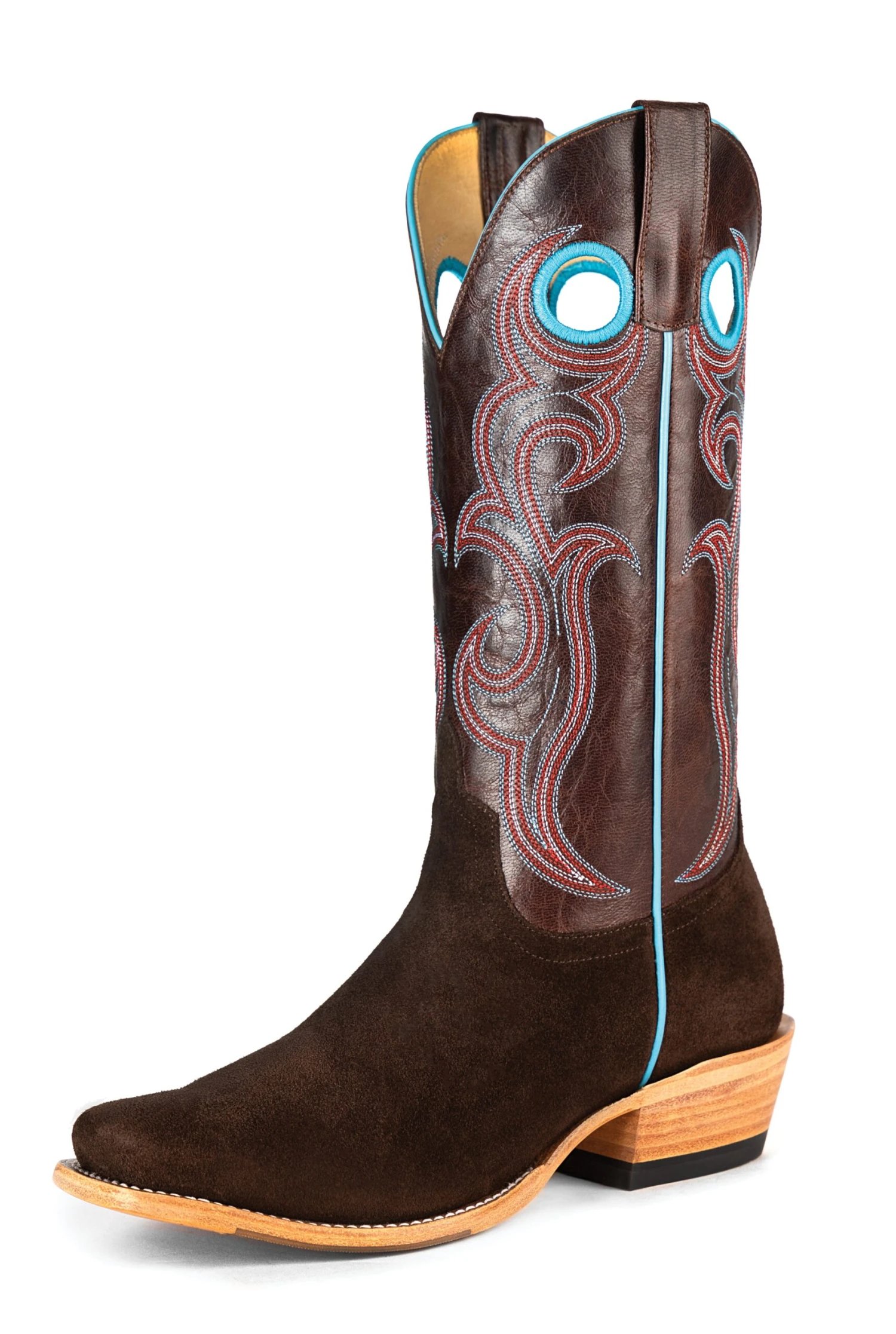 Macie Bean Top Hand Chocolate Suede Ladies' Boot 1 Macie Bean Top Hand Chocolate Suede Ladies' Boot