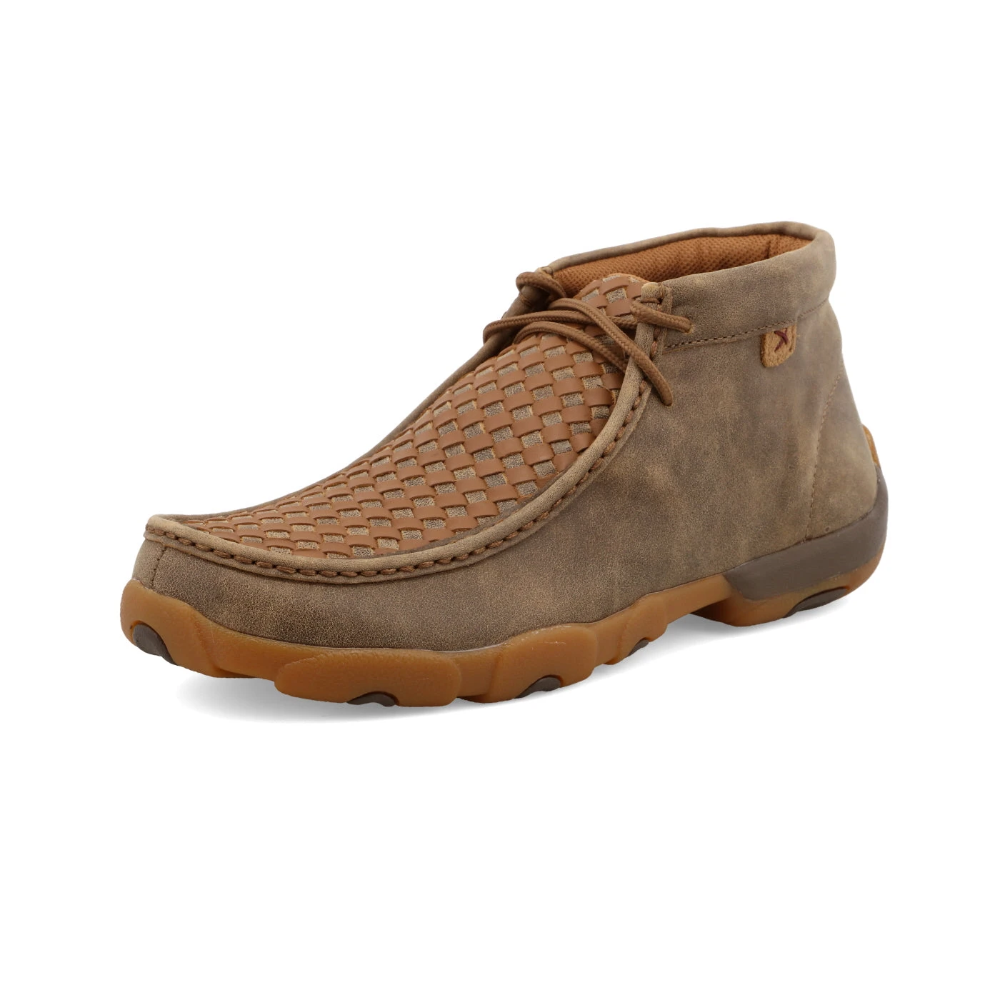 Twisted X Men's Chukka Driving Moc - Bomber & Tan 1 Twisted X Men's Chukka Driving Moc - Bomber & Tan
