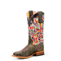 Macie Bean Black Cracktacular Children's Boot