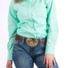 Cinch Green Ladies' Shirt