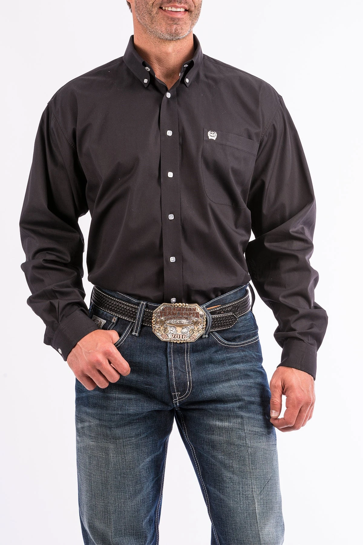 Cinch Black Classic Fit Men's Shirt 1 Cinch Black Classic Fit Men's Shirt