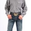 Cinch Grey Classic Fit Men's Shirt