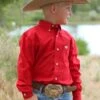Cinch Red Children's Shirt