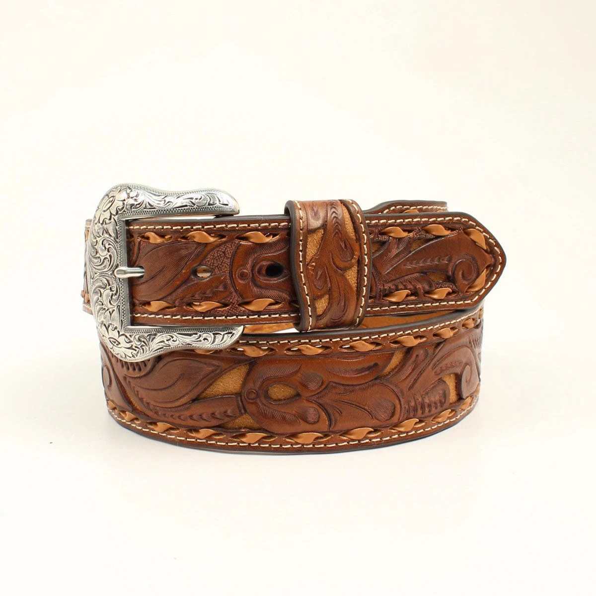 Nocona Floral Men's Belt 1 Nocona Floral Men's Belt