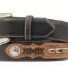 Nocona Distressed Leather Men's Belt