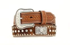 Nocona Brindle Hair On Children's Belt