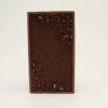 Nocona Basketweave Floral Embossed Rodeo Wallet
