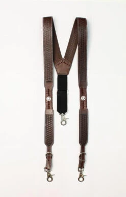 Nocona Embossed With Stars Suspenders