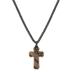 Montana Silversmiths Faded Glory Cross Necklace