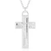 Montana Silversmiths Silver Artistry Faith Cross Necklace