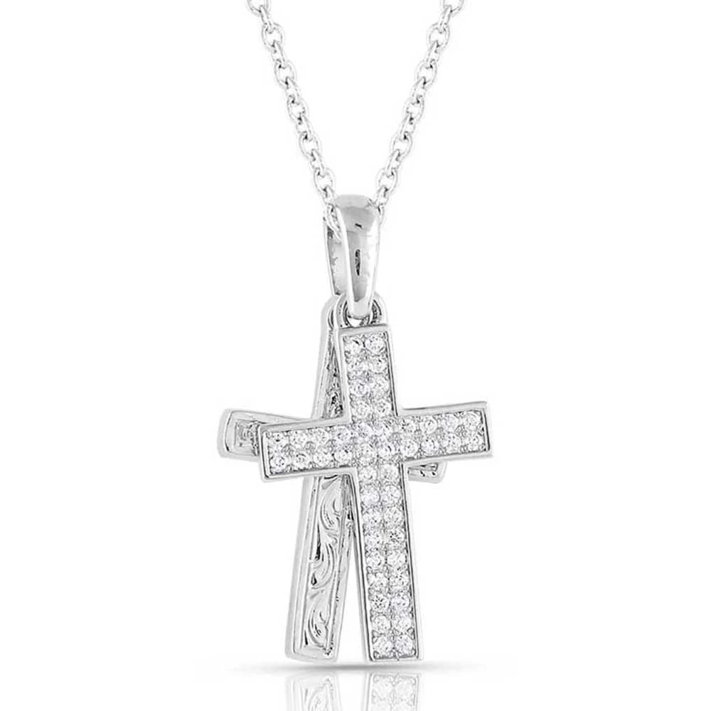 Montana Silversmiths Country Charm Cross Necklace 1 Montana Silversmiths Country Charm Cross Necklace